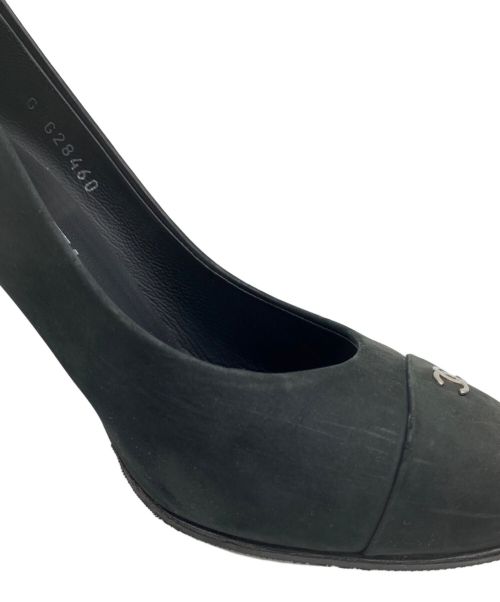 CHANEL（シャネル）CHANEL (シャネル) ヒールパンプス ブラック サイズ:36Cの古着・服飾アイテム