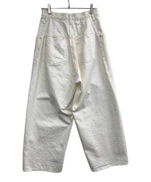 journal standard luxe（ジャーナルスタンダード ラックス）journal standard luxe (ジャーナルスタンダード リュクス) ワイドパンツ ホワイト サイズ:Mの古着・服飾アイテム