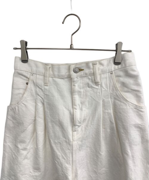 journal standard luxe（ジャーナルスタンダード ラックス）journal standard luxe (ジャーナルスタンダード リュクス) ワイドパンツ ホワイト サイズ:Mの古着・服飾アイテム