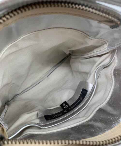 CHRISTIAN PEAU（クリスチャンポー）CHRISTIAN PEAU (クリスチャンポー) ショルダーバッグ シルバーの古着・服飾アイテム