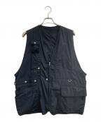 garage green worksガレージグリーンワークス）の古着「ベスト」｜ブラック