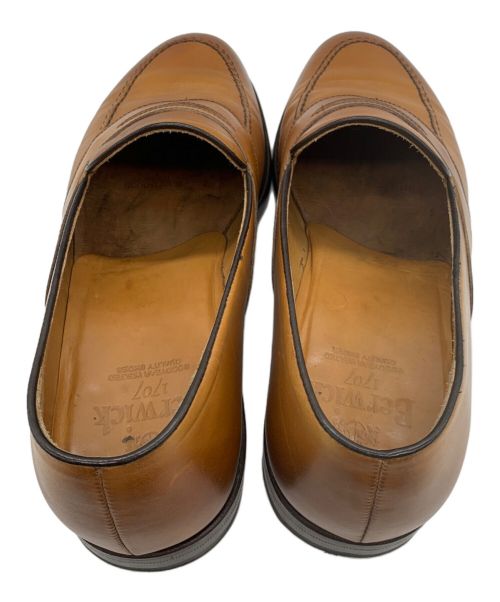 berwick（バーウィック）berwick (バーウィック) ビジネスシューズ キャメル サイズ:81/2の古着・服飾アイテム