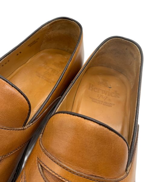berwick（バーウィック）berwick (バーウィック) ビジネスシューズ キャメル サイズ:81/2の古着・服飾アイテム