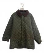 Barbourバブアー）の古着「キルティングコート」｜カーキ