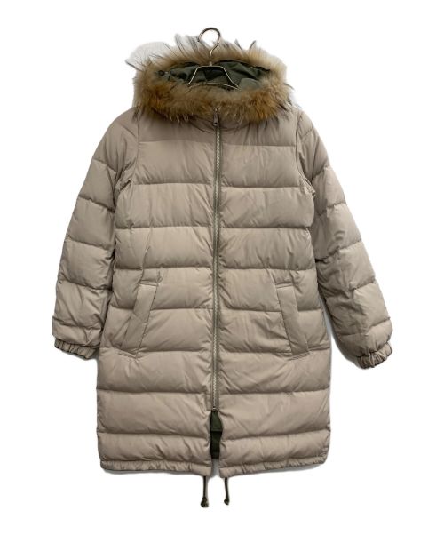 SLOBE IENA（スローブ イエナ）SLOBE IENA (スローブ イエナ) リバーシブルダウンコート カーキ×アイボリー サイズ:不明の古着・服飾アイテム