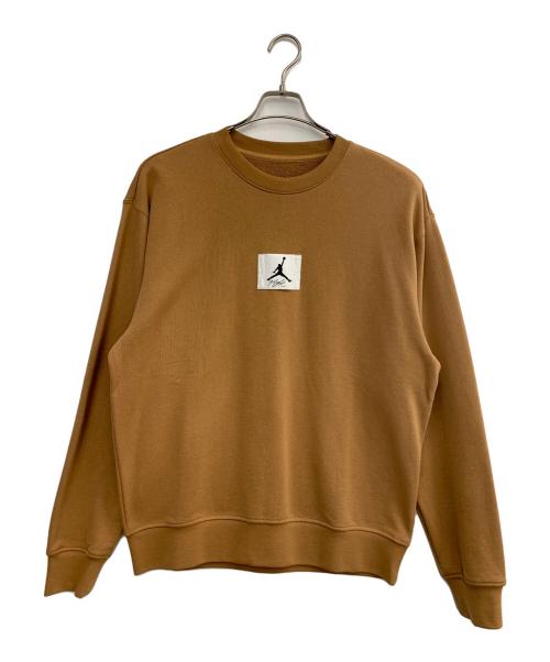 JORDAN（ジョーダン）JORDAN (ジョーダン) クルーネックスウェット ブラウン サイズ:Lの古着・服飾アイテム