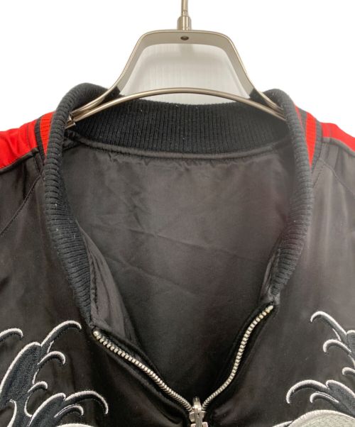 DIESEL（ディーゼル）DIESEL (ディーゼル) スカジャン ブラック サイズ:XLの古着・服飾アイテム