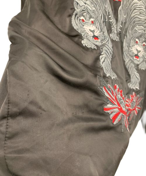 DIESEL（ディーゼル）DIESEL (ディーゼル) スカジャン ブラック サイズ:XLの古着・服飾アイテム