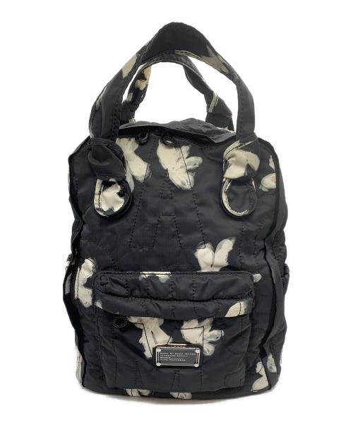 Marc by Marc Jacobs（マークバイマークジェイコブス）Marc by Marc Jacobs (マークバイマークジェイコブス) リュック ブラック×ホワイトの古着・服飾アイテム