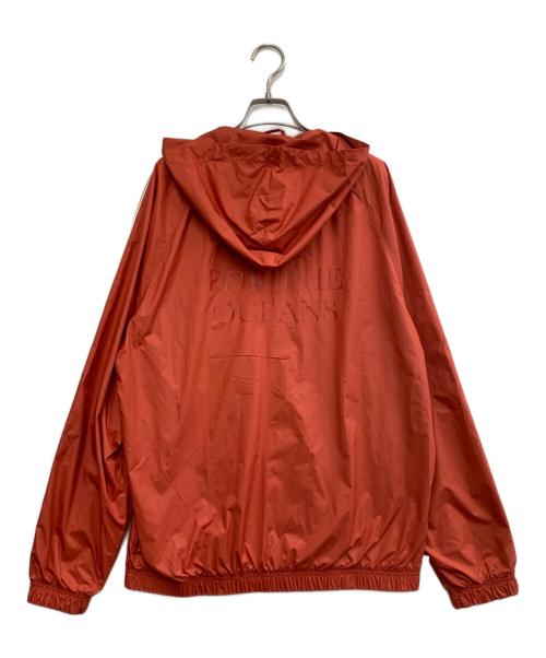 adidas（アディダス）adidas (アディダス) ジップブルゾン オレンジ サイズ:Mの古着・服飾アイテム