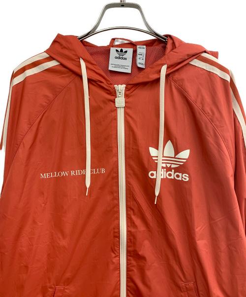adidas（アディダス）adidas (アディダス) ジップブルゾン オレンジ サイズ:Mの古着・服飾アイテム