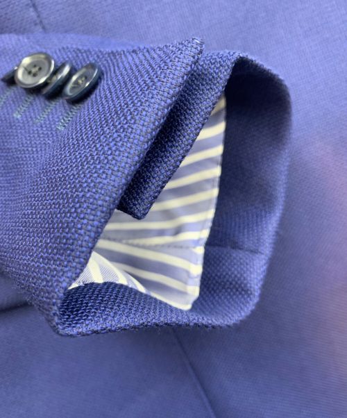 TOMORROW LAND PILGRIM（トゥモローランド ピルグリム）TOMORROW LAND PILGRIM (トゥモローランド ピルグリム) テーラードジャケット ブルー サイズ:44の古着・服飾アイテム