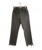 YANUKヤヌーク）の古着「デニムパンツ」｜ブラック