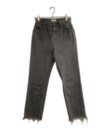 YANUK（ヤヌーク）の古着「デニムパンツ」｜ブラック