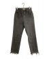 YANUK（ヤヌーク）の古着「デニムパンツ」｜ブラック