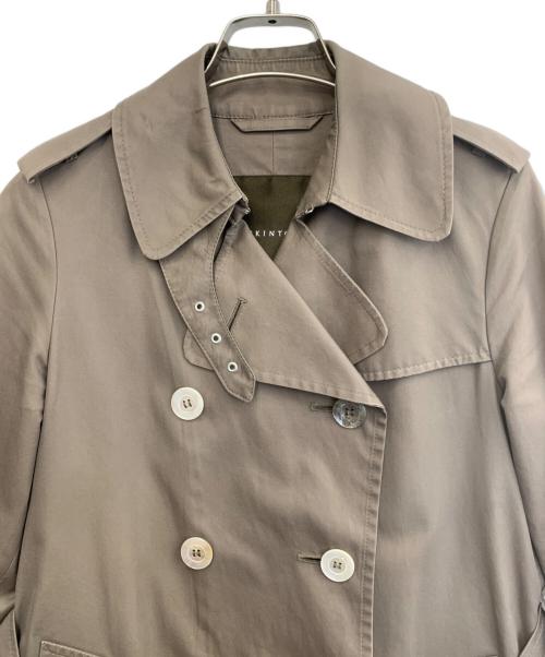 MACKINTOSH（マッキントッシュ）MACKINTOSH (マッキントッシュ) トレンチコート ブラウン サイズ:32の古着・服飾アイテム