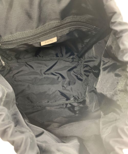 zattu（ザッツ）zattu (ザッツ) ハンドバッグ ブラックの古着・服飾アイテム