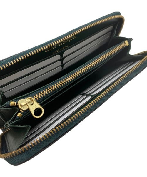 COMME des GARCONS（コムデギャルソン）COMME des GARCONS (コムデギャルソン) 長財布 グリーンの古着・服飾アイテム