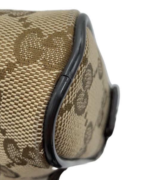 GUCCI（グッチ）GUCCI (グッチ) ウエストバッグ ベージュ×ブラウンの古着・服飾アイテム