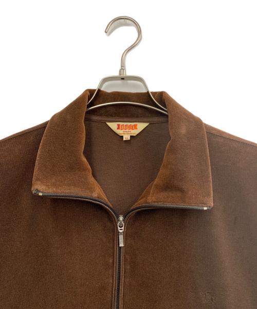 BARACUTA（バラクータ）BARACUTA (バラクータ) ジップジャケット ブラウン サイズ:LLの古着・服飾アイテム