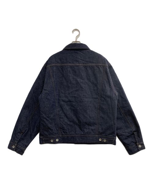 YANUK（ヤヌーク）YANUK (ヤヌーク) デニムダウンジャケット インディゴ サイズ:Mの古着・服飾アイテム