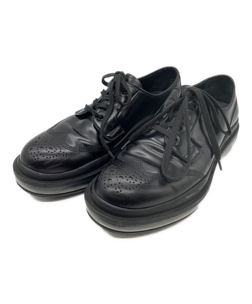 PRADA（プラダ）PRADA (プラダ) エアソールウィングチップシューズ ブラック サイズ:8の古着・服飾アイテム