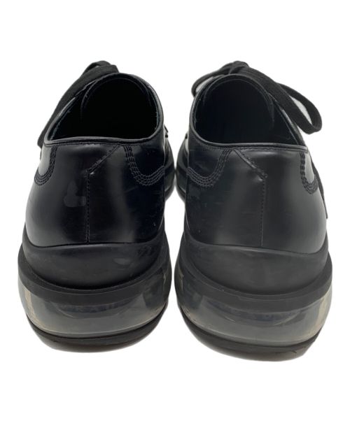 PRADA（プラダ）PRADA (プラダ) エアソールウィングチップシューズ ブラック サイズ:8の古着・服飾アイテム