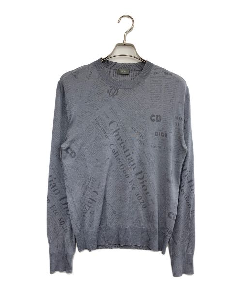 Dior（ディオール）Dior (ディオール) ニット グレー サイズ:Sの古着・服飾アイテム