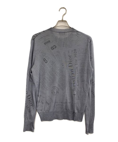 Dior（ディオール）Dior (ディオール) ニット グレー サイズ:Sの古着・服飾アイテム