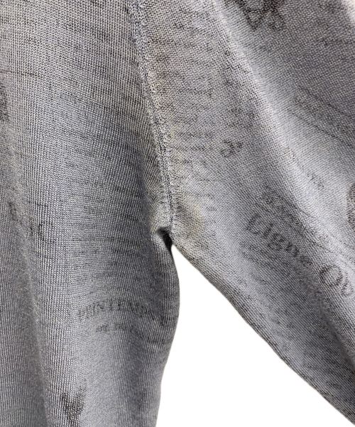 Dior（ディオール）Dior (ディオール) ニット グレー サイズ:Sの古着・服飾アイテム
