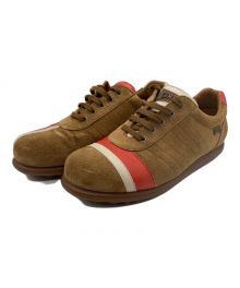 CAMPER（カンペール）の古着「スウェードスニーカー」｜ブラウン