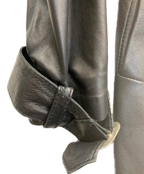 VERA PELLE（ベラペレ）VERA PELLE (ベラペレ) レザーコート ブラック サイズ:40の古着・服飾アイテム