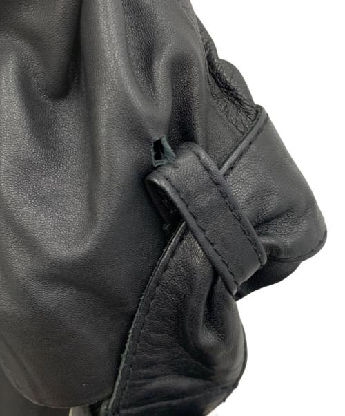 VERA PELLE（ベラペレ）VERA PELLE (ベラペレ) レザーコート ブラック サイズ:40の古着・服飾アイテム