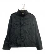 BURBERRY BLACK LABELバーバリーブラックレーベル）の古着「ジップアップジャケット」｜ブラック