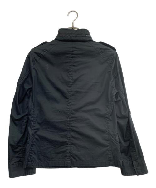 BURBERRY BLACK LABEL（バーバリーブラックレーベル）BURBERRY BLACK LABEL (バーバリーブラックレーベル) ジップアップジャケット ブラック サイズ:Mの古着・服飾アイテム