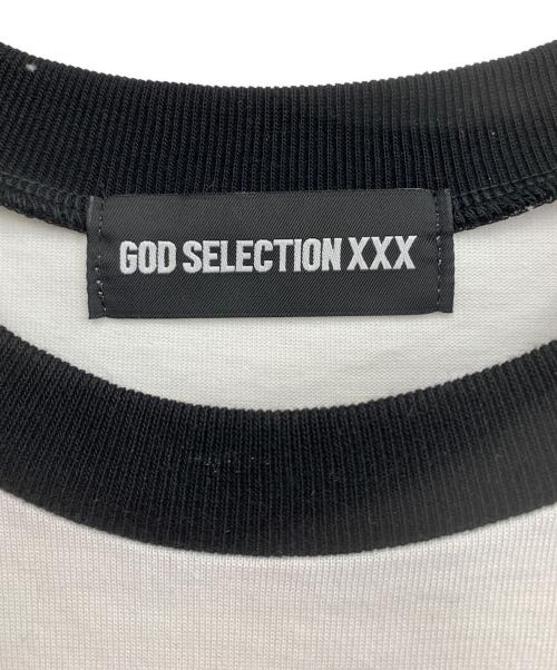 GOD SELECTION XXX（ゴッドセレクショントリプルエックス）GOD SELECTION XXX (ゴッドセレクショントリプルエックス) 長袖カットソー ブラック サイズ:XLの古着・服飾アイテム
