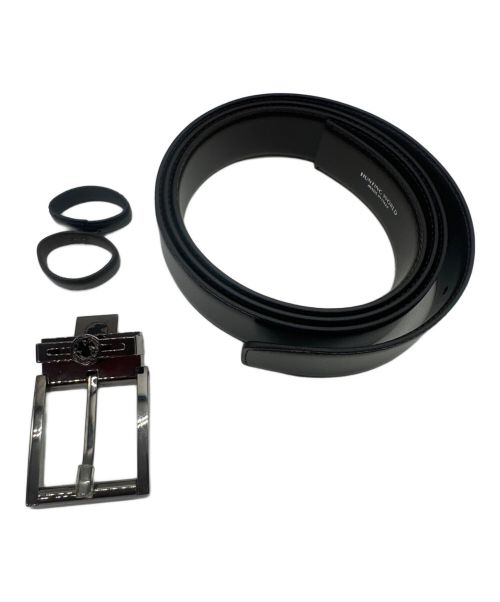 HUNTING WORLD（ハンティングワールド）HUNTING WORLD (ハンティングワールド) バックルベルト ブラックの古着・服飾アイテム