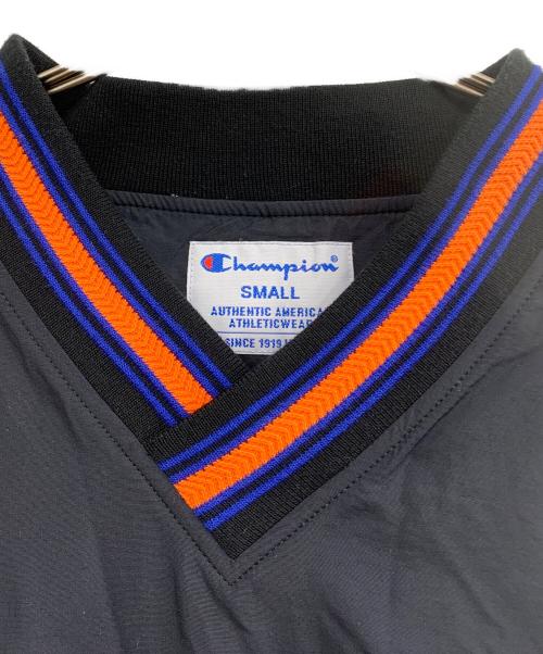 Champion（チャンピオン）Champion (チャンピオン) X-LARGE (エクストララージ) ナイロンジャケット ブラック サイズ:Sの古着・服飾アイテム