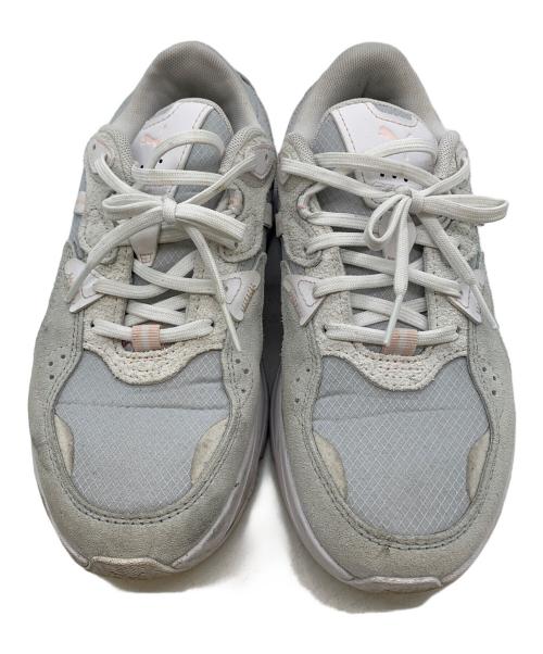 PUMA（プーマ）PUMA (プーマ) ローカットスニーカー ベージュ サイズ:24.5の古着・服飾アイテム