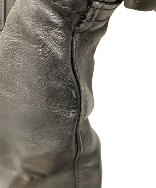 Wind Armor（ウィンドアーマー）Wind Armor (ウィンドアーマー) レザーパンツ ブラック サイズ:73の古着・服飾アイテム