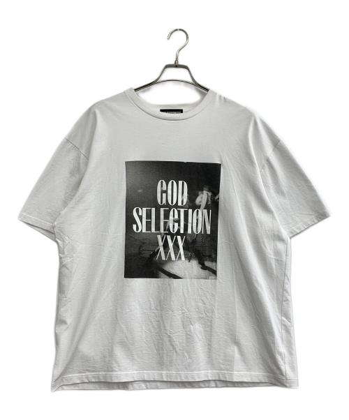 GOD SELECTION XXX（ゴッドセレクショントリプルエックス）GOD SELECTION XXX (ゴッドセレクショントリプルエックス) 半袖カットソー ホワイト サイズ:XXLの古着・服飾アイテム