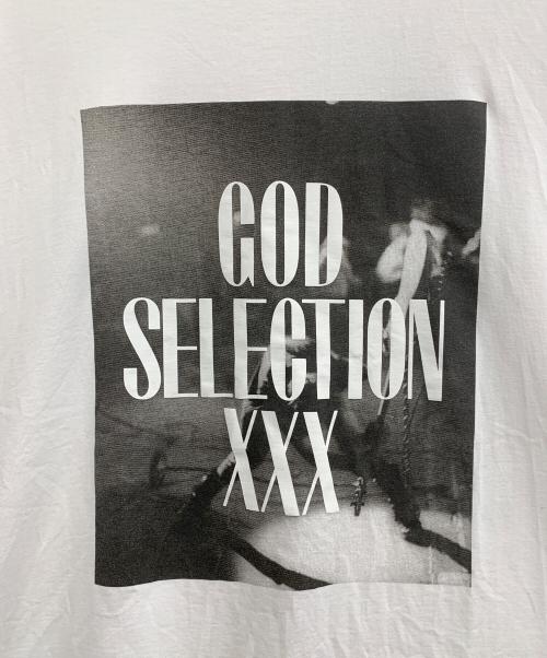 GOD SELECTION XXX（ゴッドセレクショントリプルエックス）GOD SELECTION XXX (ゴッドセレクショントリプルエックス) 半袖カットソー ホワイト サイズ:XXLの古着・服飾アイテム