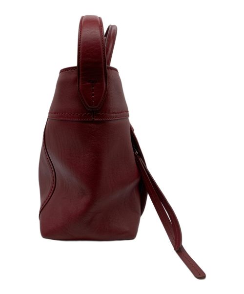 TOD'S（トッズ）TOD'S (トッズ) 2WAYバッグ レッドの古着・服飾アイテム