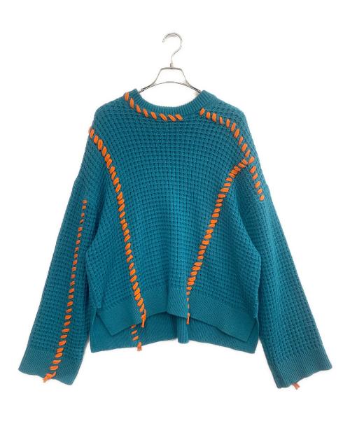 MAISON SPECIAL（メゾンスペシャル）MAISON SPECIAL (メゾンスペシャル) ニット ブルー サイズ:1の古着・服飾アイテム