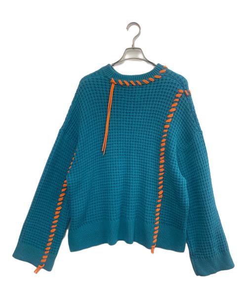 MAISON SPECIAL（メゾンスペシャル）MAISON SPECIAL (メゾンスペシャル) ニット ブルー サイズ:1の古着・服飾アイテム