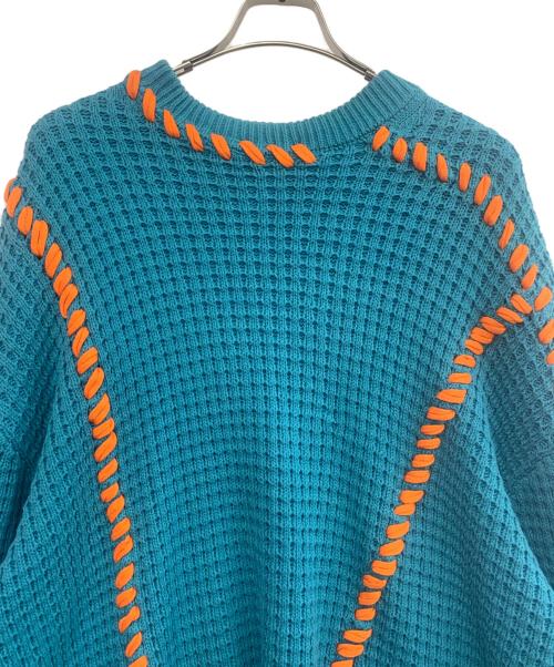 MAISON SPECIAL（メゾンスペシャル）MAISON SPECIAL (メゾンスペシャル) ニット ブルー サイズ:1の古着・服飾アイテム