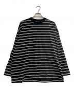 MAISON SPECIALメゾンスペシャル）の古着「長袖カットソー」｜ブラック