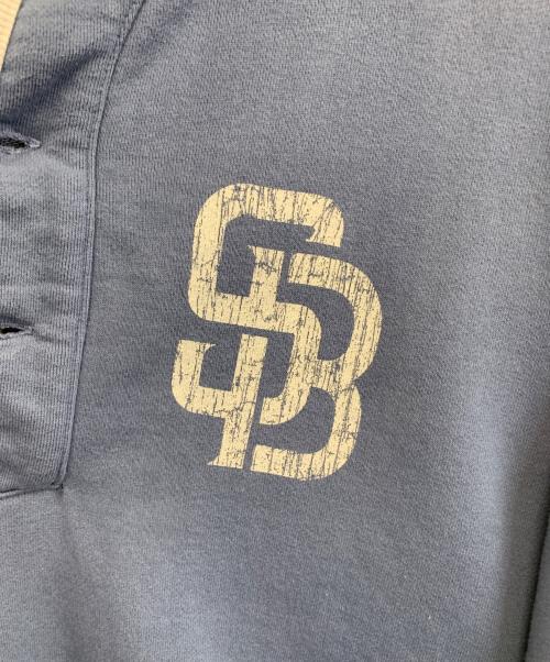 Schott（ショット）Schott (ショット) ハーフボタンスウェット ネイビー サイズ:Lの古着・服飾アイテム