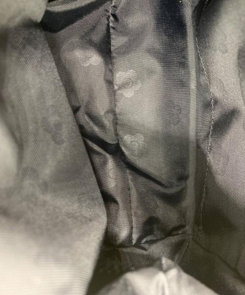 MARY QUANT（マリークヮント）MARY QUANT (マリークヮント) 巾着ショルダーバッグ ベージュ×ブラウンの古着・服飾アイテム