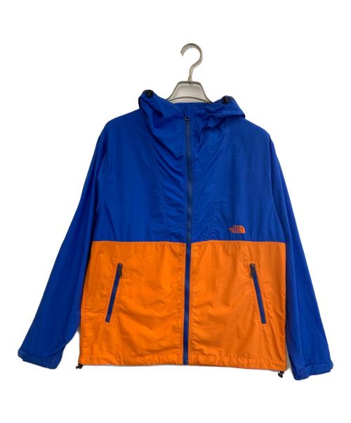 THE NORTH FACE（ザ ノース フェイス）THE NORTH FACE (ザ ノース フェイス) コンパクトジャケット ブルー×オレンジ サイズ:Mの古着・服飾アイテム